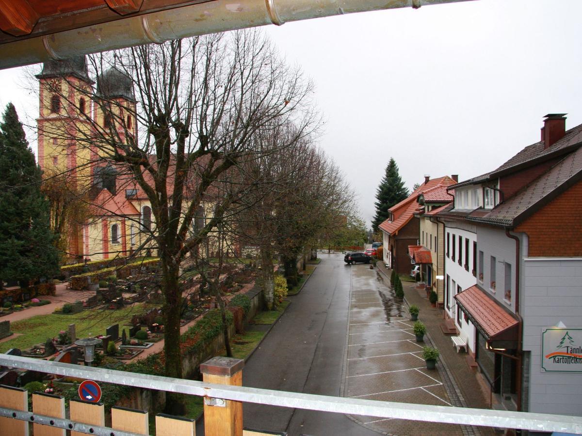 Ferienwohnung Christa Sankt Margen Bagian luar foto